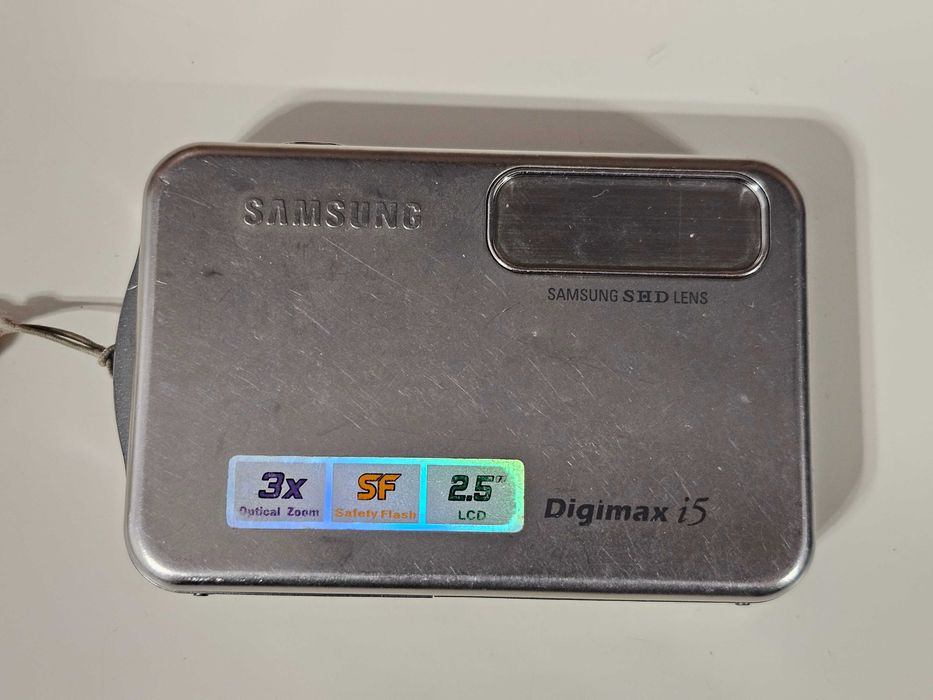 Y2K Aparat foto digital compact Samsung Digimax I5 5MP 3xZoom