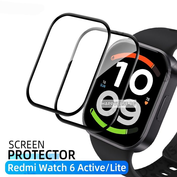 Xiaomi Redmi Watch 6 / 6 Lite / 6 Active / 5D Извит протектор за цял екран