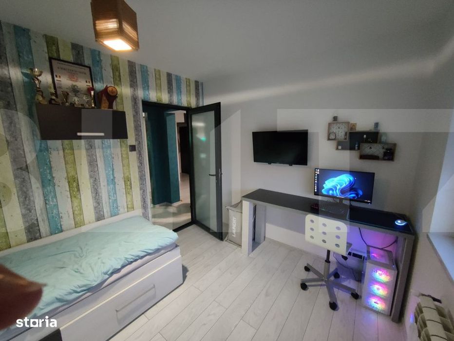 Apartament cu 3 camere, zona Aurel Vlaicu, Bloc renovat