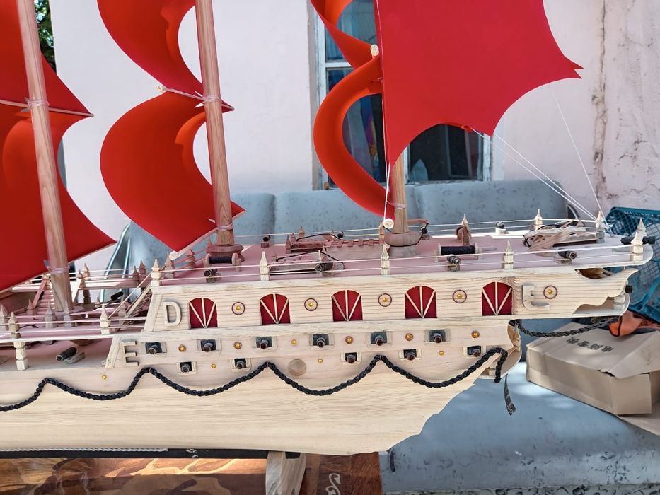 Корабль ручной работы