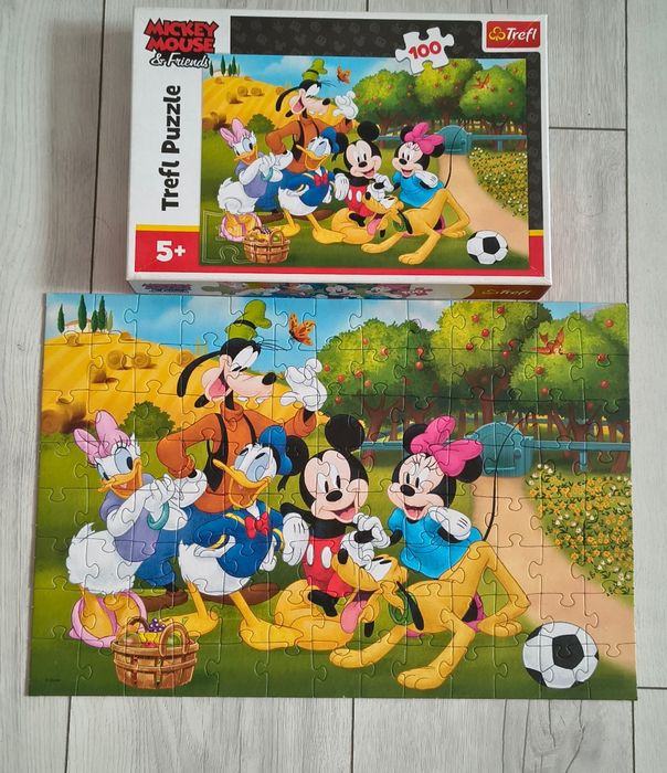 Лот пъзели,Paw patrol, Mickey mouse и др.