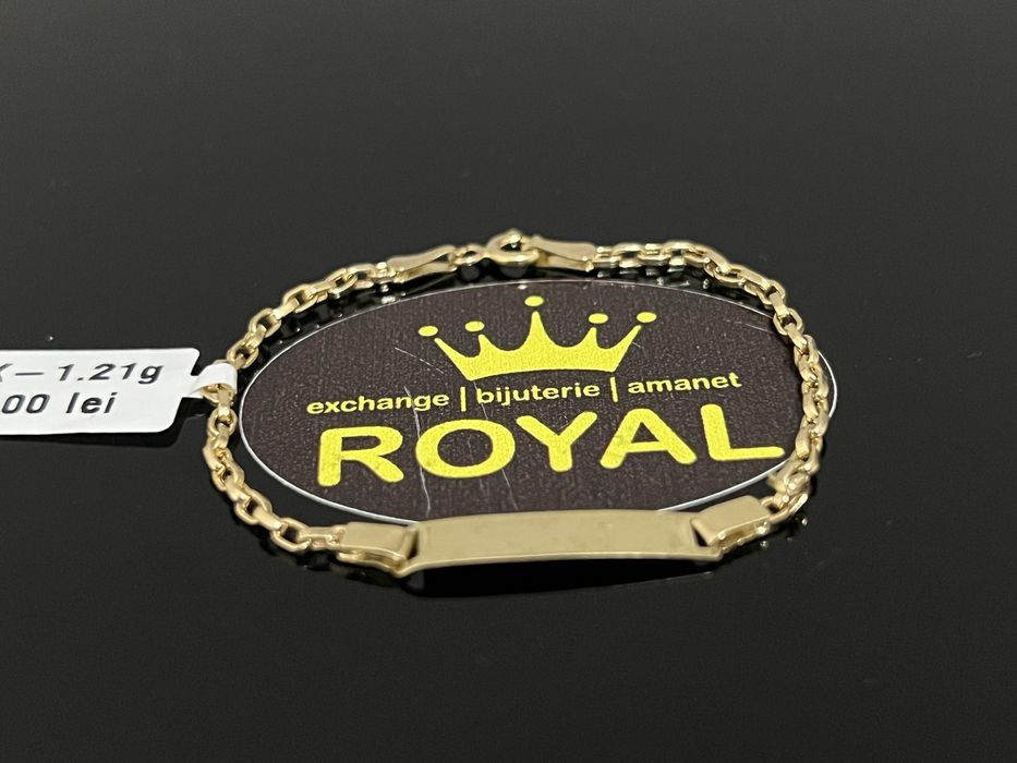 Bijuteria Royal CB : Bratara copii aur 14k 1,21gr