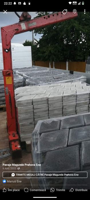 Pavele borduri și garduri de beton