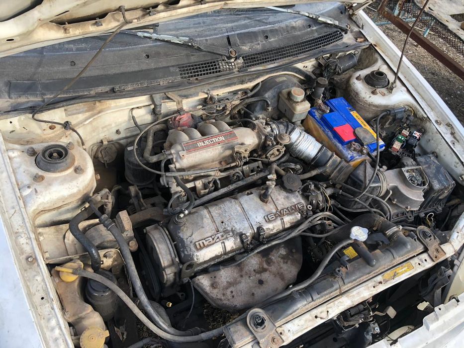 Мазда 323 матор  полный