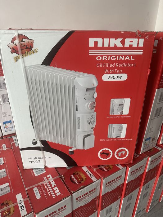 Обогреватель масляный пушка печка батарея маслынин