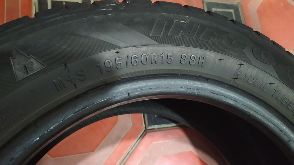 Зимная автошина Инфинити в среднем состоянии