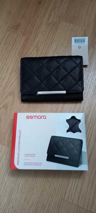 Portofel piele naturala ,model dama ,nou