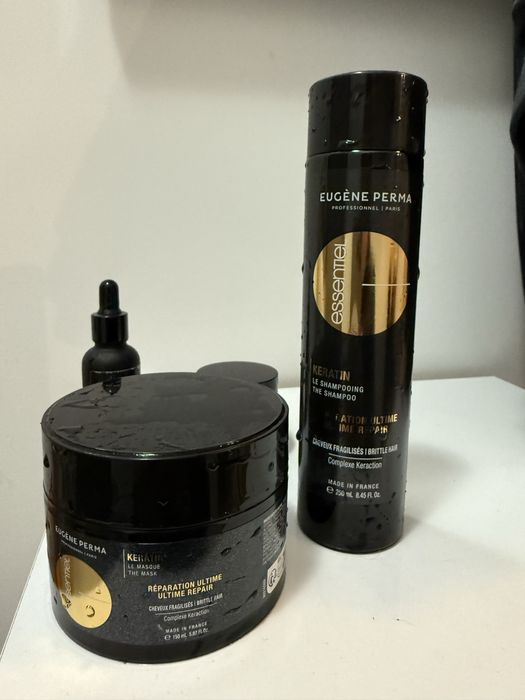 Маска и шампоан с кератин