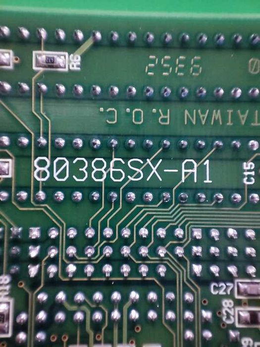 Placa ISA single board computer 386SX ALi M1217 ami bios cu 1mb ram