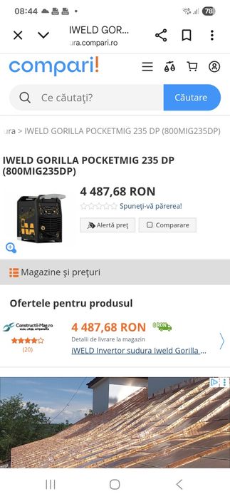 Aparat de sudura Iweld 235 DP nou