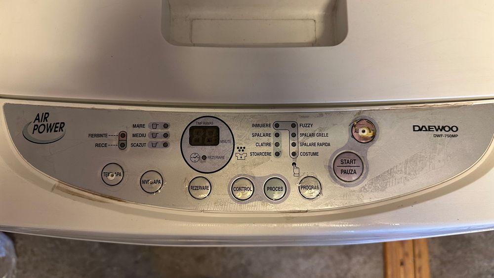 Vand masina de spalat DAEWOO cu incarcare verticala