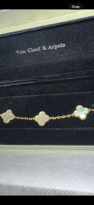 Van cleef гривна , колие , обеци