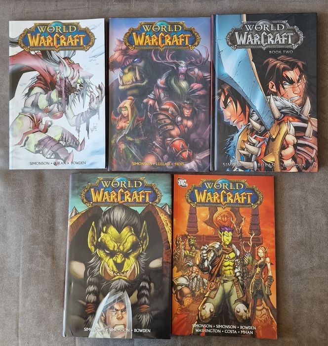 World of Warcraft , League of Legends Комикси твърди корици