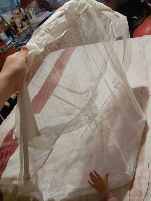 Мрежа за преносима кошара за бебе