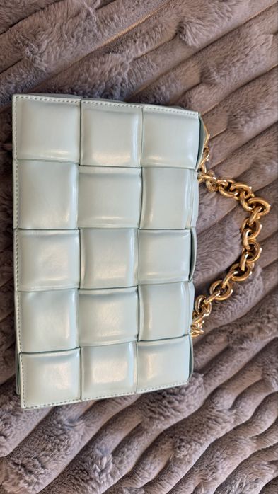 Сумка голубая бирюзовая