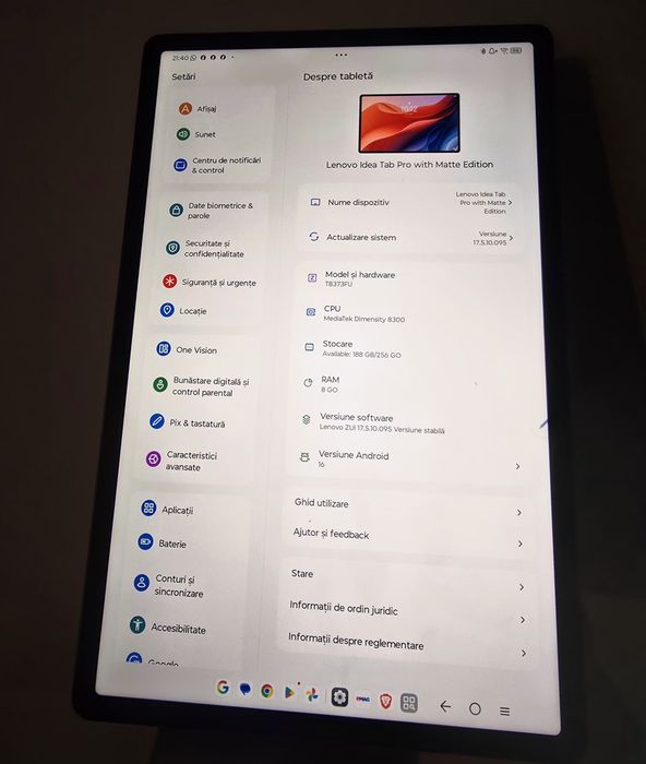 Tableta Lenovo Idea Tab Pro Paper