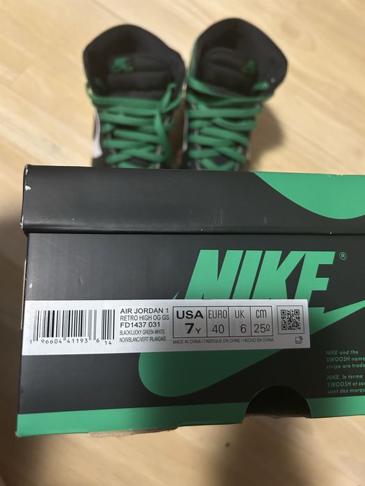 Nike air Jordan 1 Pine Green