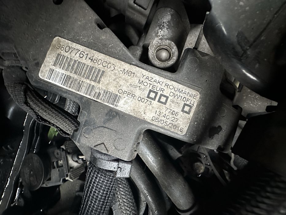 Пежо боксер ситроен джъмпер 2.0HDI 130 кс на части 2016 година