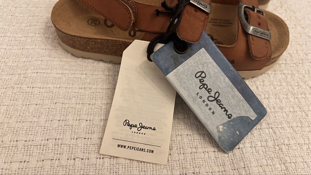 Sandale baieti Pepe Jeans din piele marimea  29