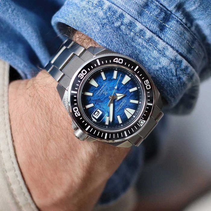 Seiko Prospex Save the Ocean “King Samurai” Manta Ray