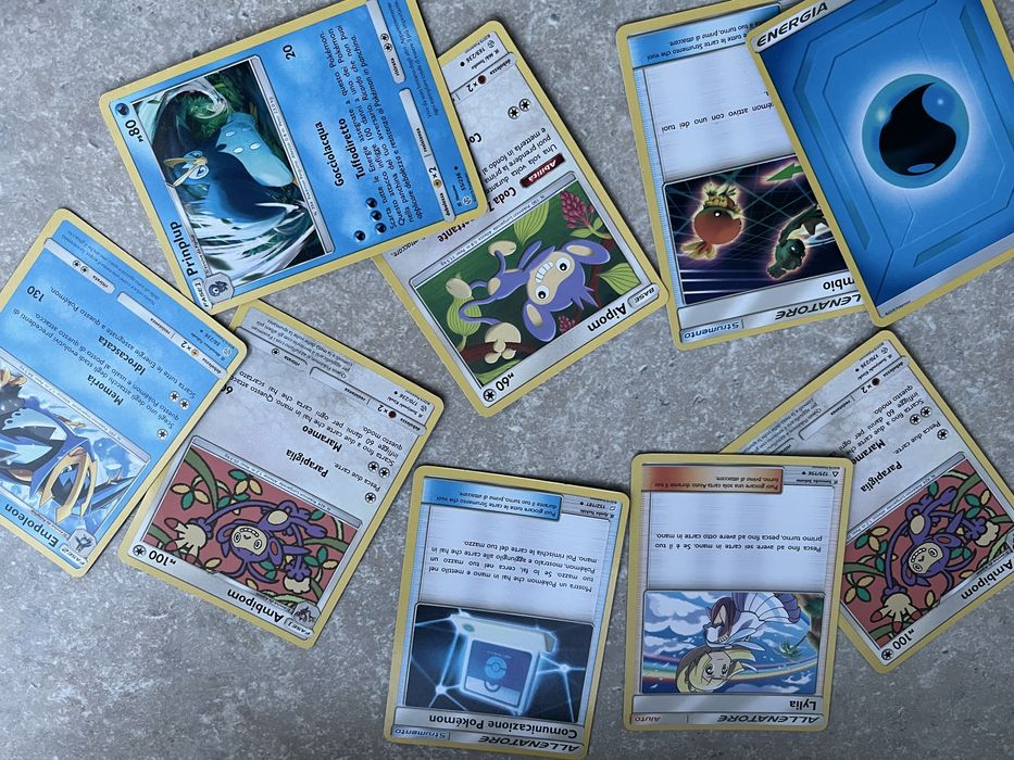 Set   Pokemon Cartonase