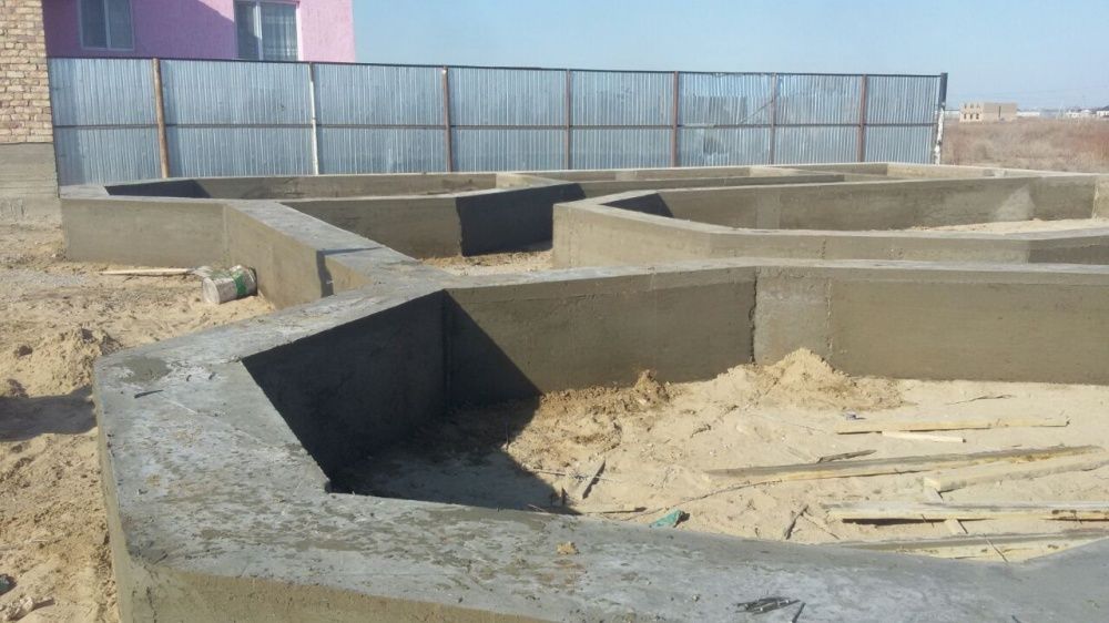 Фундамент Бетон Плита Ригель Колонна