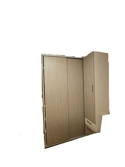 Комплект за спалня: Гардероб, шкаф, спалня с механизъм 140/190 и ракла