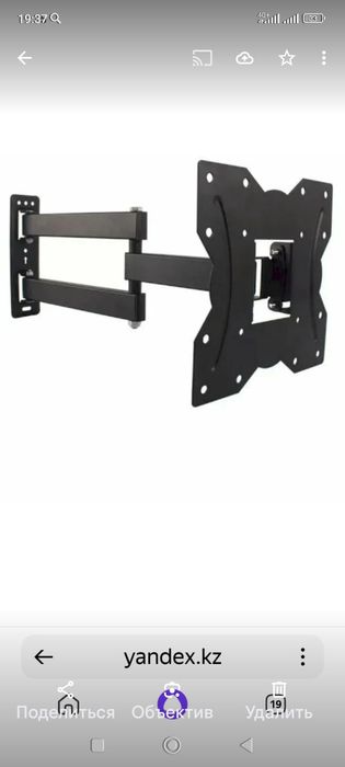 Навеска кранштейна ТВ