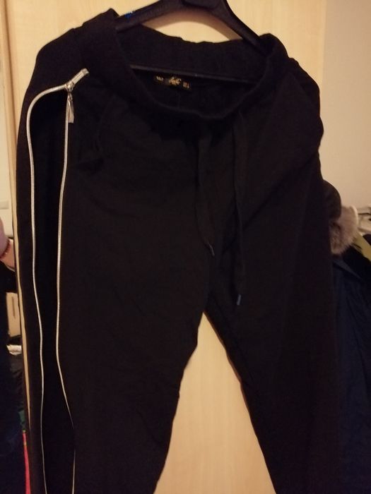 Pantalon trening/casual dama cu buzunare/fermoare laterale noi