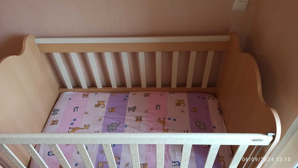 Дървена кошара с подарък матрак