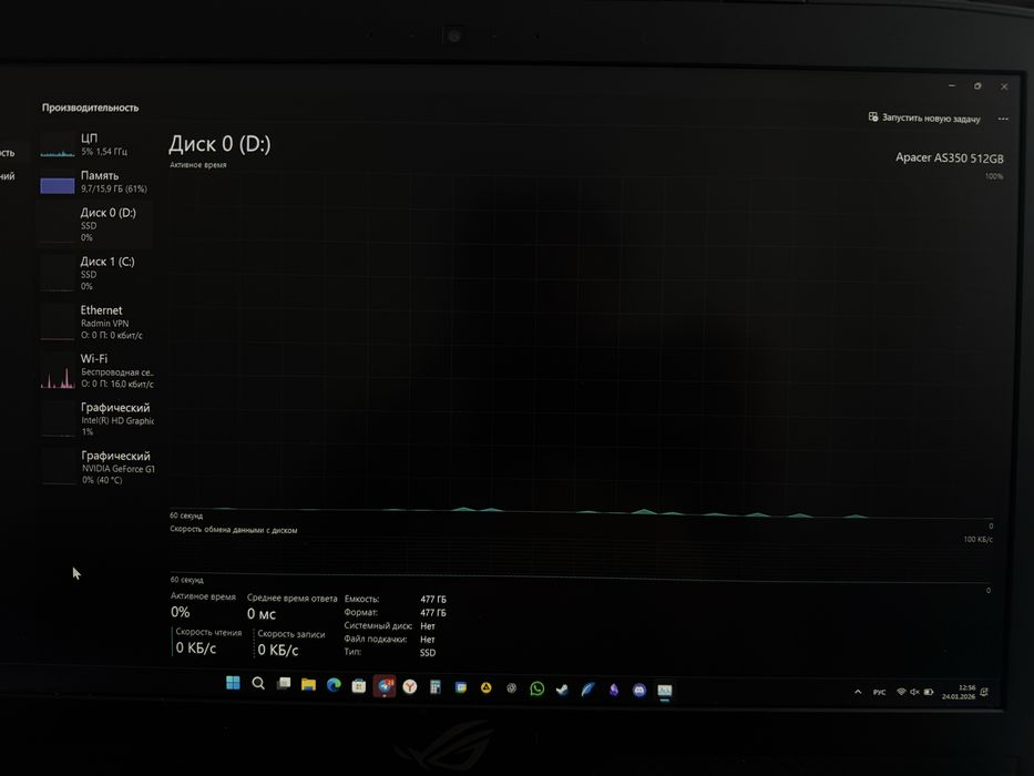 Ноутбук Asus RPG Strix GL503V