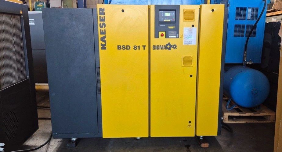 Compresor cu surub Kaeser cu uscator 45kw - 8100l/min - Garantie 6luni