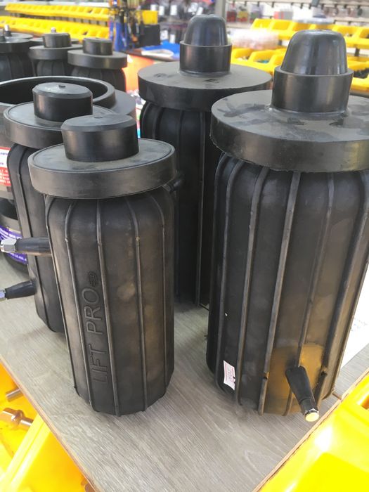 Пневмобаллоны в пружины