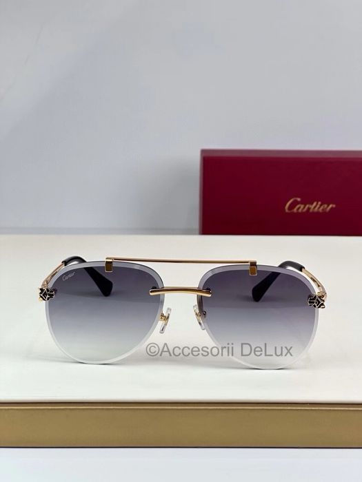 Ochelari de Soare Santos De Cartier CT01586 Polarised Noi Full Box [Verificare Colet]