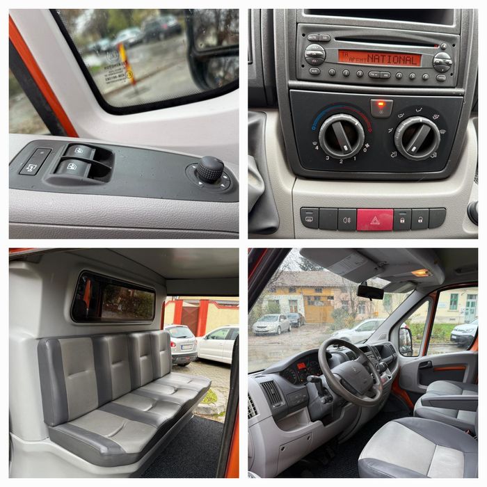 Citroen Jumper mod 2010 Mixt 7 persoane și marfa , clima,120 cp!