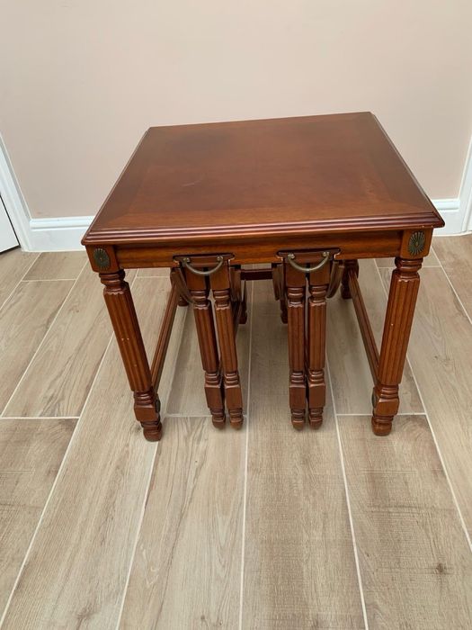 Set Masute vintage lemn