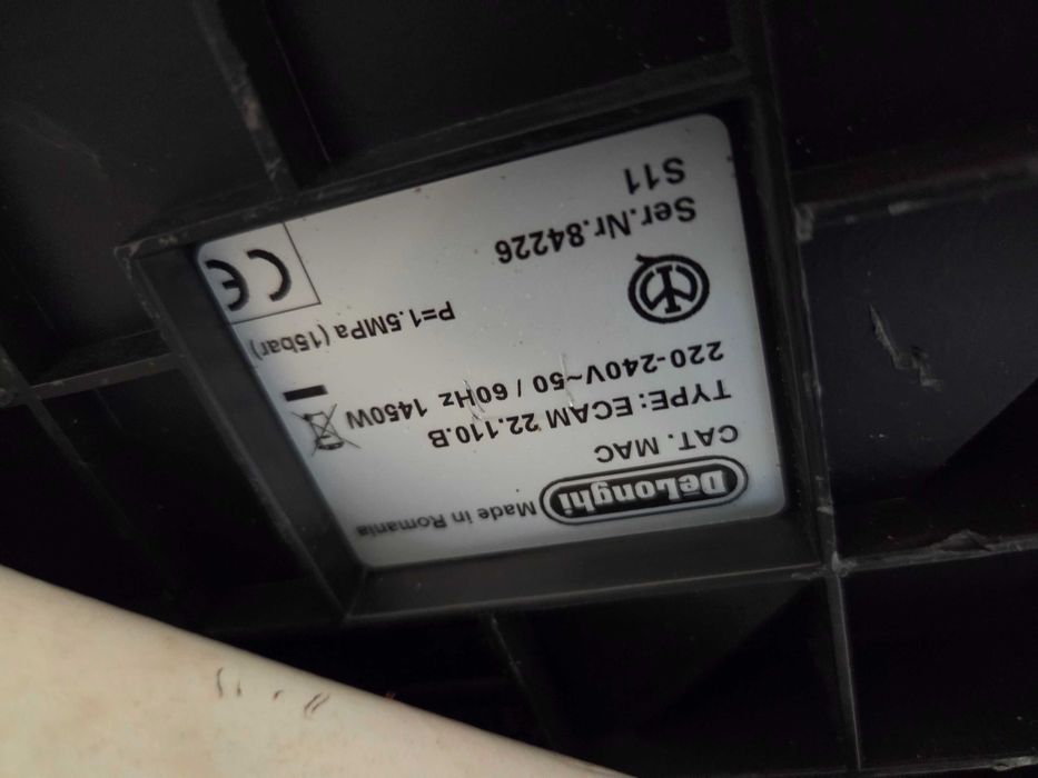 Espressor Automat DeLonghi Magnifica S ECAM 22.110 Aparat Cafea Boabe