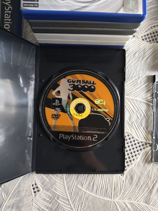 PS2 Slim + 11 игри