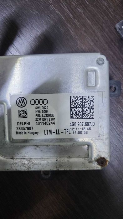 Modul / Calculator far xenon Original Audi A5 A4 A6  - Cod: 4G0907697D
