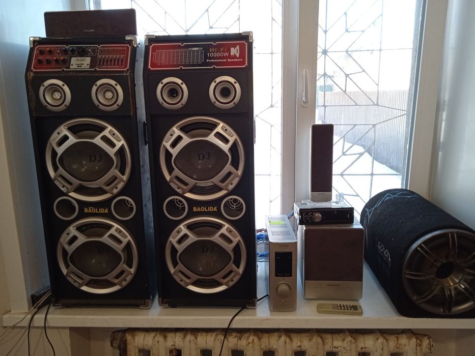 Продам музыкальную аппаратуру.