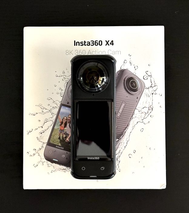 Insta360 X4 8K + допълнителна батерия + стик - КАТО НОВА