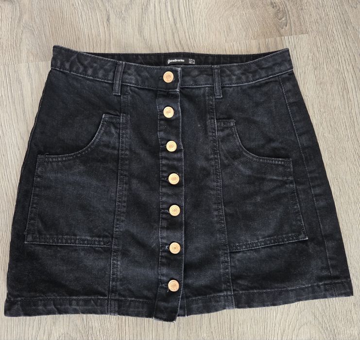 Fusta denim Stradivarius