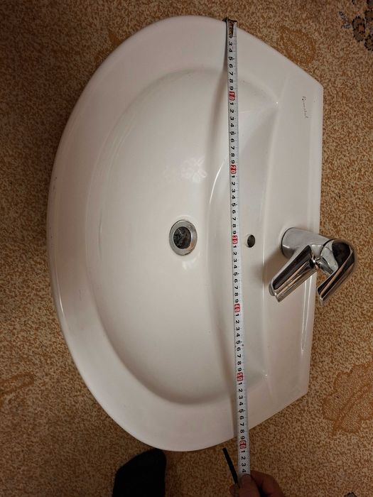 Chiuveta Romstal + baterie (stare foarte buna)
