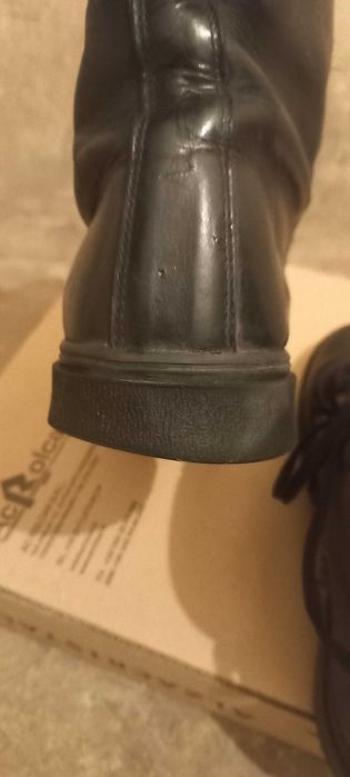 Bocanci militari negri piele MApN Adina SRL, mărimea 42