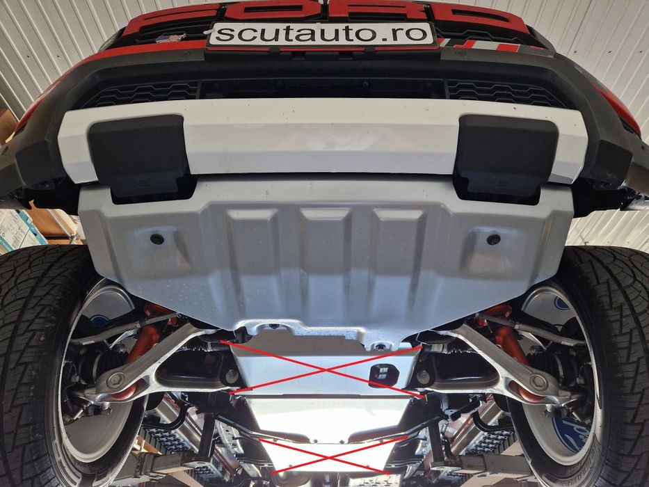 scut cutie de viteza ford ranger raptor - aluminium 2023-2025