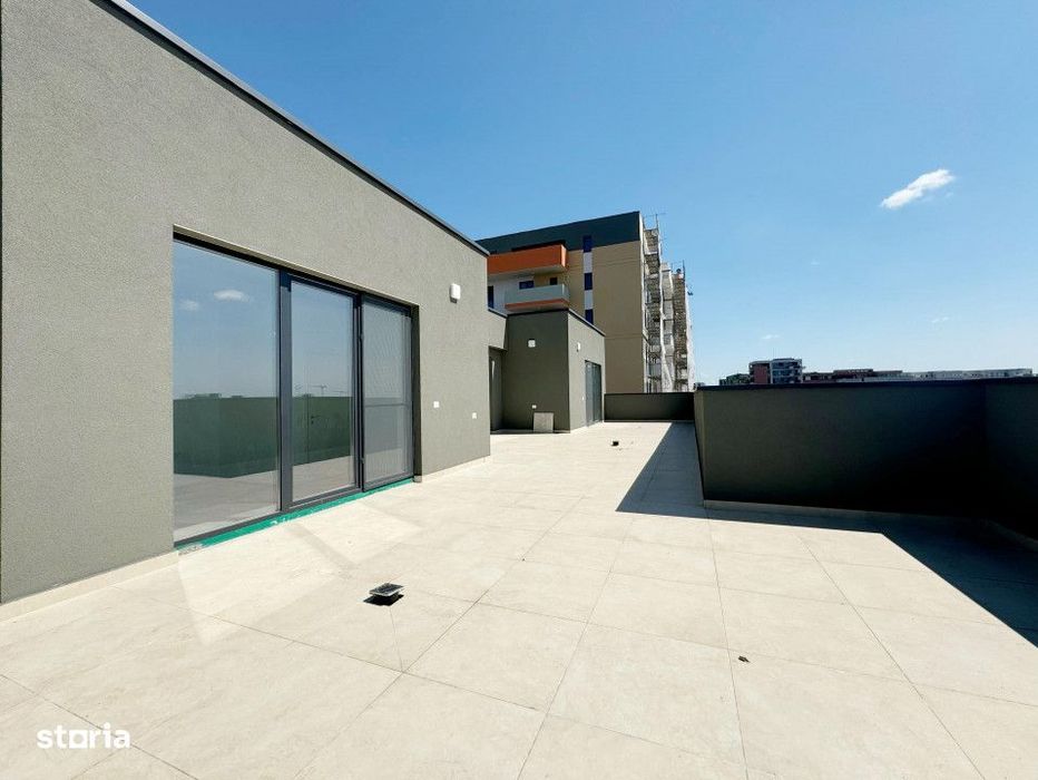 Penthouse 3 camere,decomandat, 89.7mp utili,toate utilitatile,Aradului