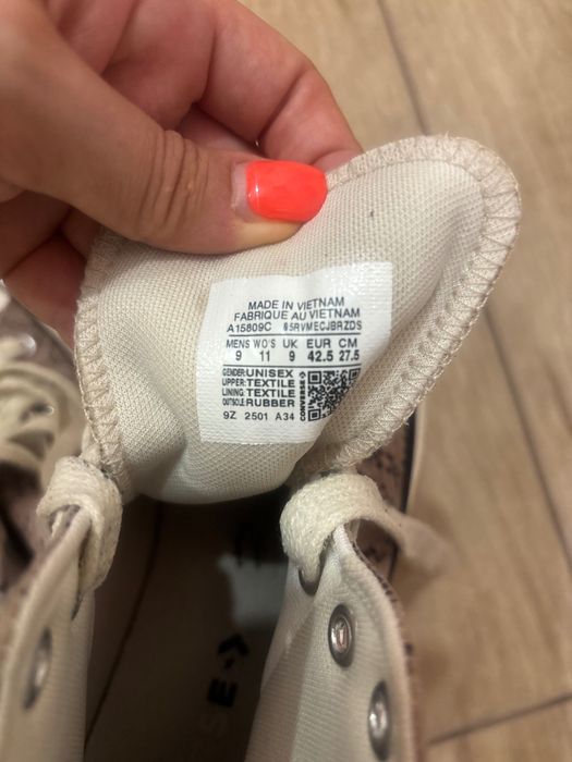 Converse high mărimea 42.5 (27.5cm) unisex