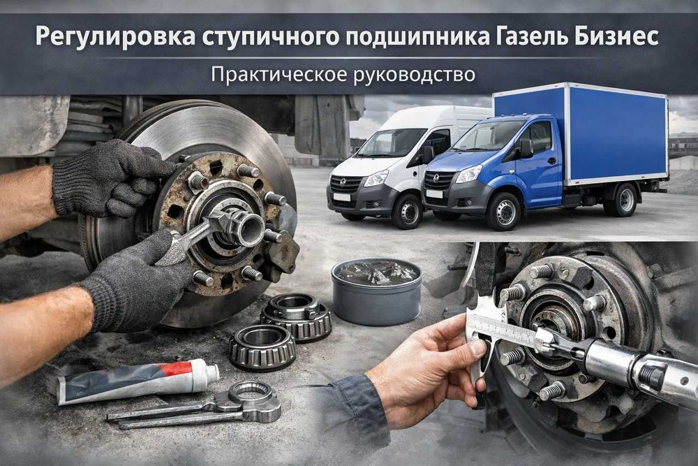Ремнот передних подшипников газель