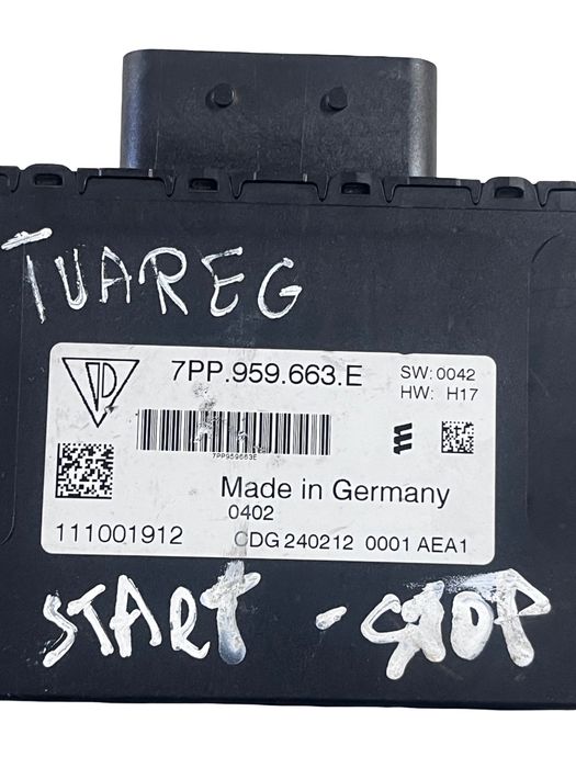 Modul Start / Stop Volkswagen Touareg 7P5, 7P6 2010 - 2018 7Pp959663E