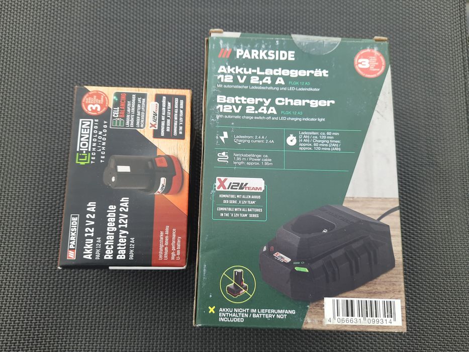 Acumulator /incarcator 12V parkside